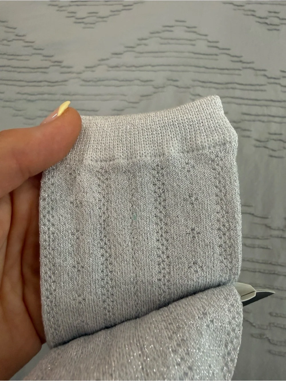 GAP Light Gray Women's Crew Socks